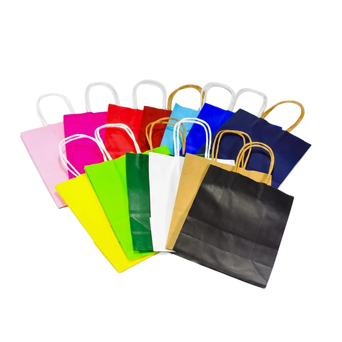 Bolsa de Regalo de Papel Kraft Colores Surtidos