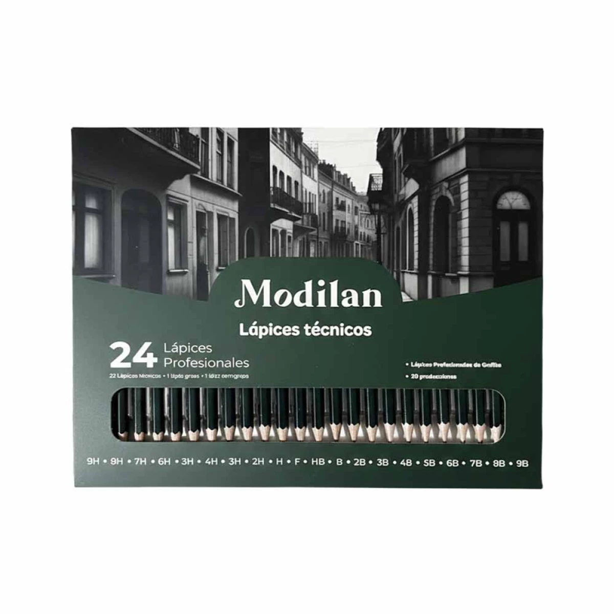 Caja Lápiz de Dibujo Técnico Profesional Modilan