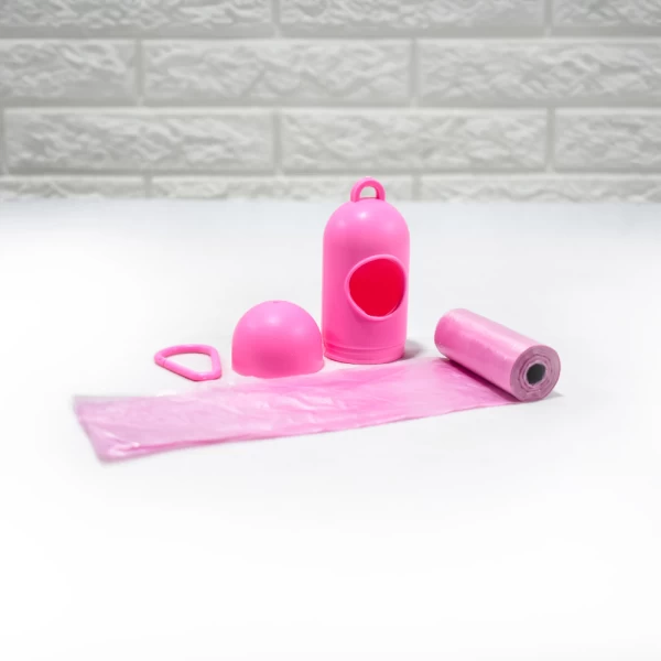 Collar Dispensador de Bolsas para Recoger Desechos de Mascota Cilindro – MN1844