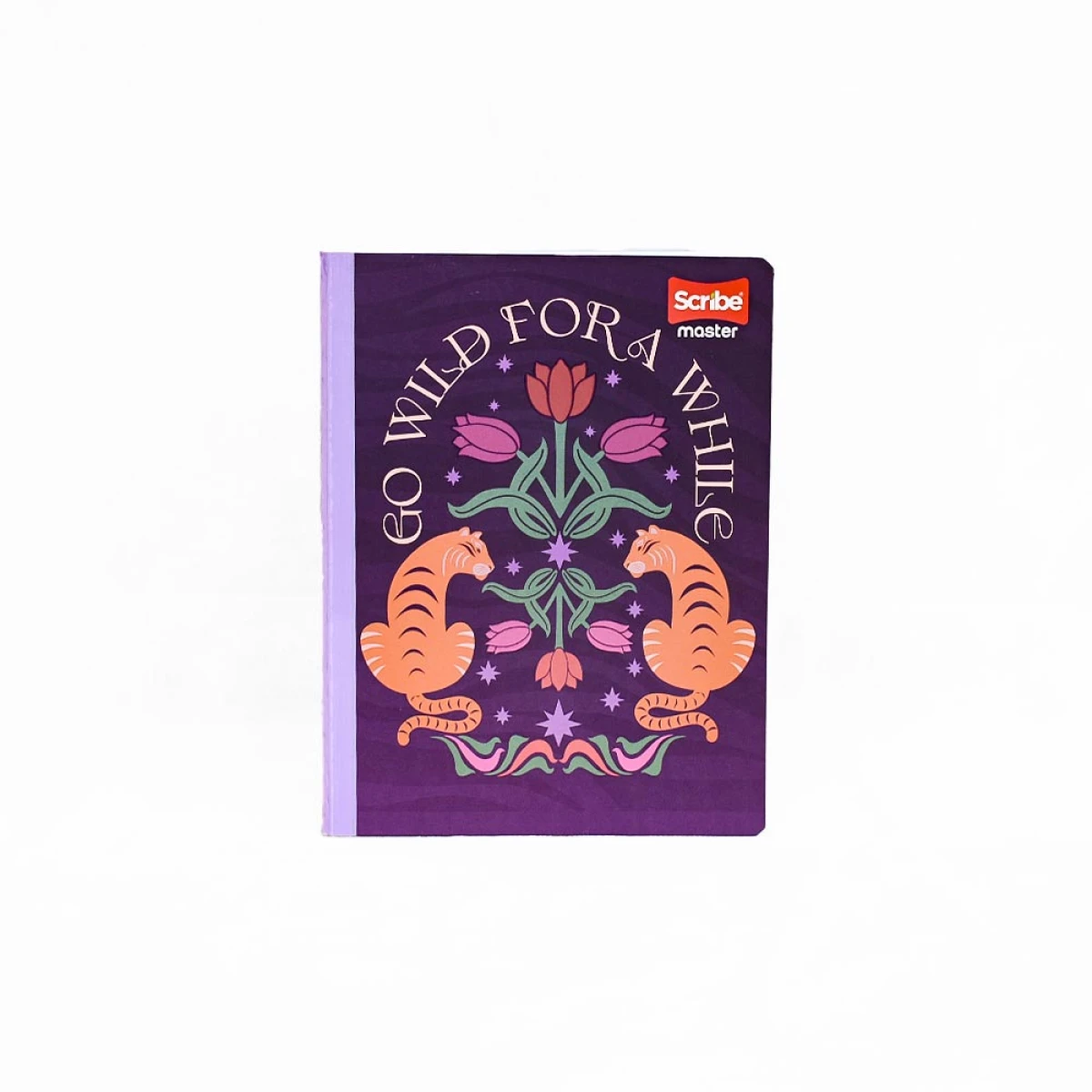 Cuaderno 100 Hojas Femenino Cosido Cuadriculado Scribe