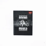 Cuaderno Boxing 80 Hojas Cuadriculado, Pasta Dura, Grande Anillado Scribe Master Masculino