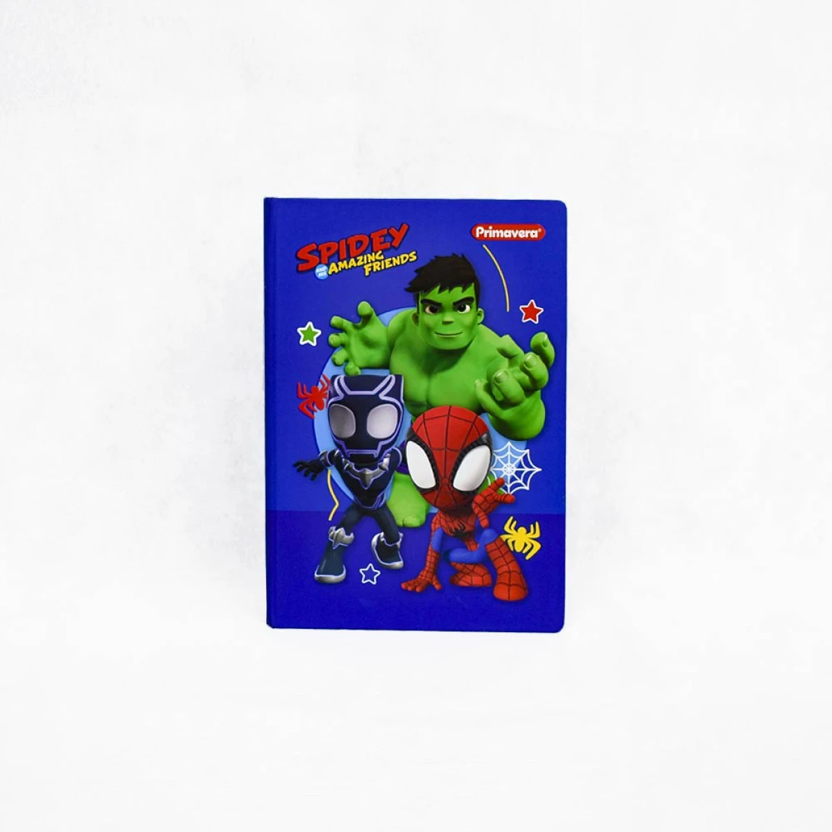 Cuaderno Cosido 100 Hojas-1 Rayado Marvel Pasta Dura Primavera