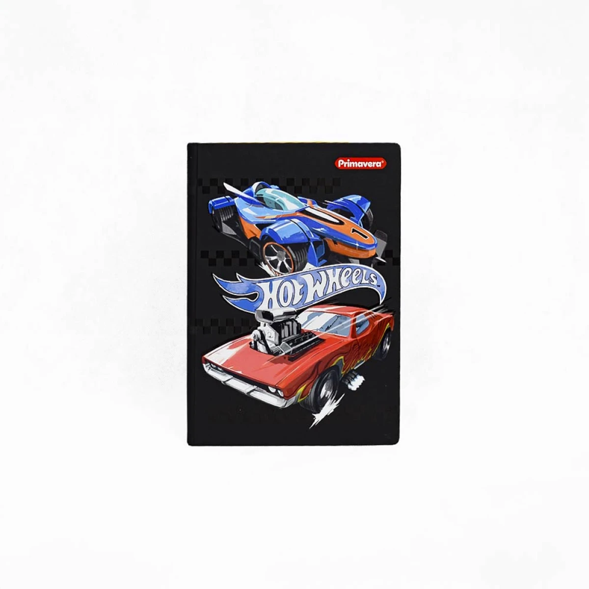 Cuaderno Cuadriculado 100 Hojas-2 Hot Wheels Con Stikers Cosido Pasta Dura