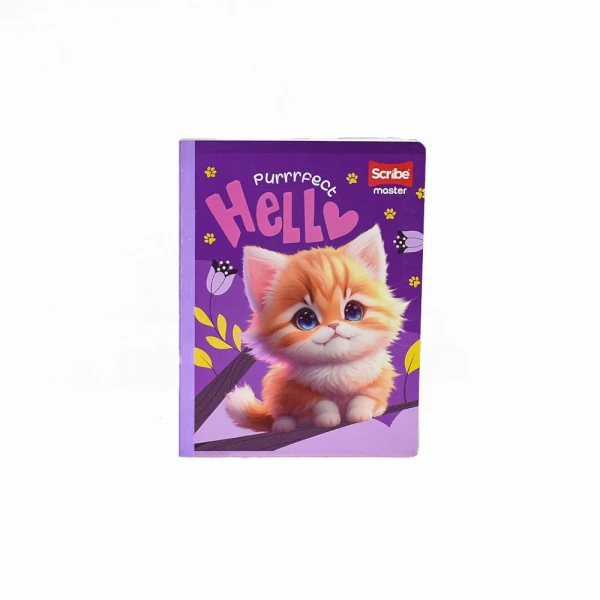 Cuaderno Doble Línea 50 Hojas Cosido Scribe
