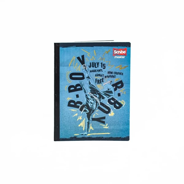 Cuaderno Rayado 50 Hojas Cosido Masculino Scribe