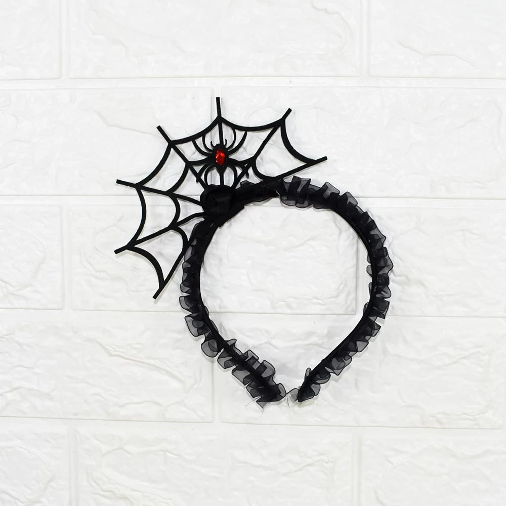 Diademas de Halloween: Araña en Telaraña y Sombrero de Bruja