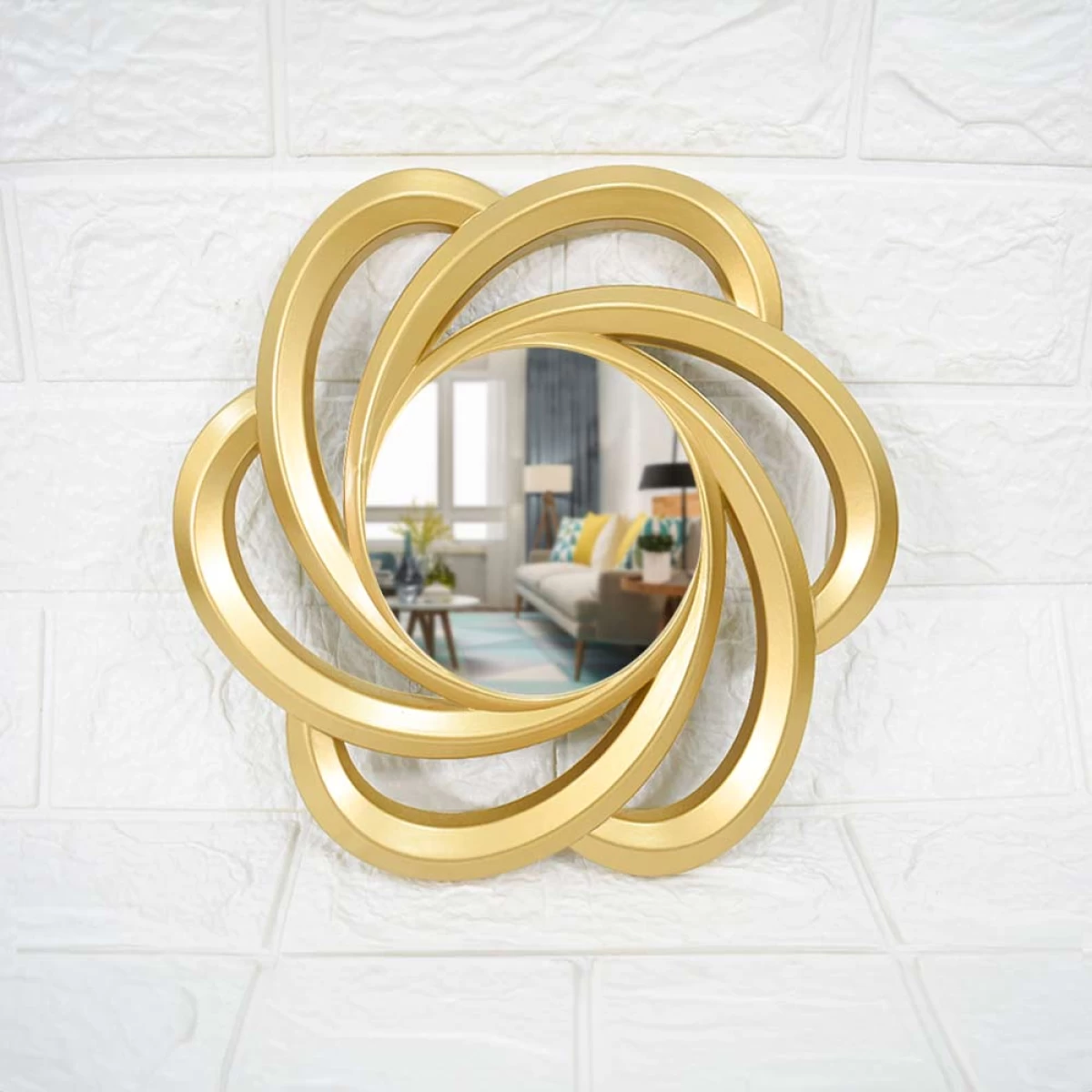 Espejo Dorado Decorativo Fino – CJ2309-999