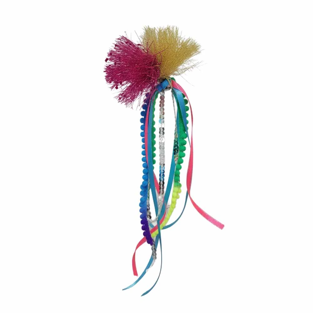 Gancho Coleta con Tiras de Colores