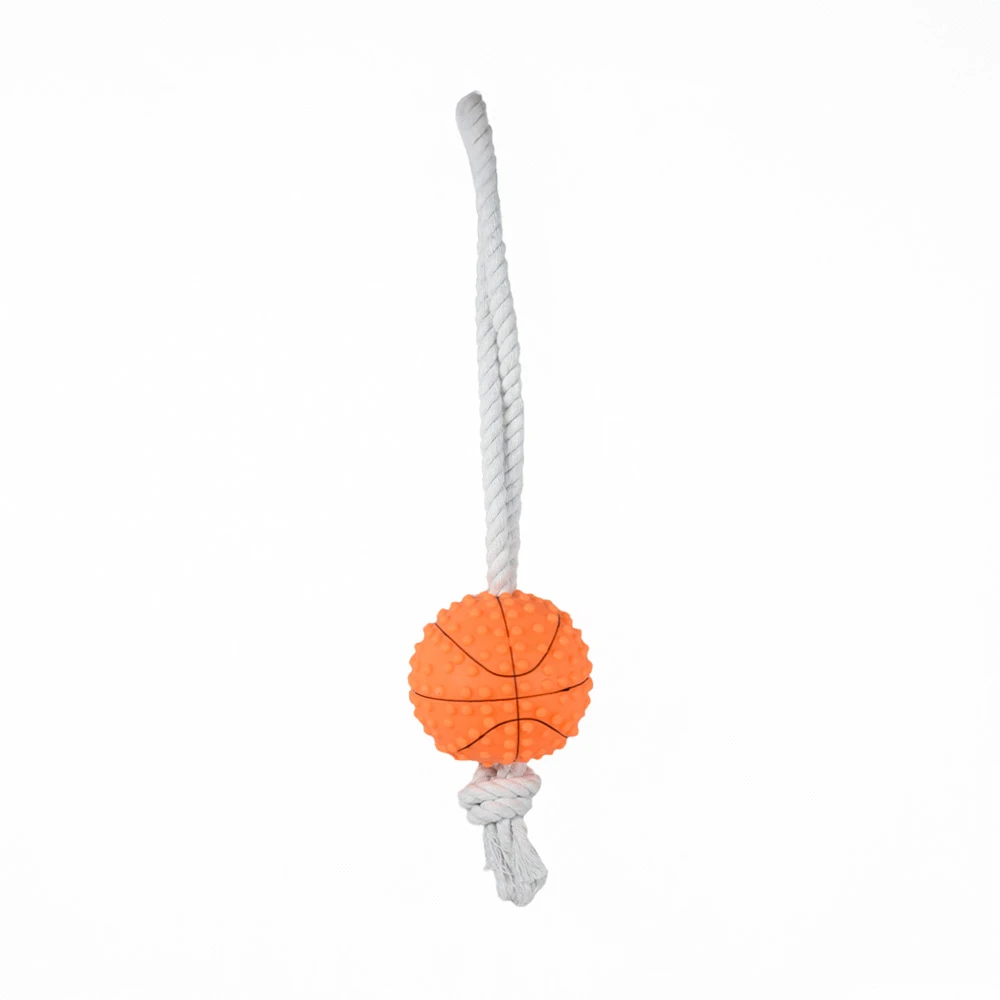 Pelota con Cuerda Diseño de para Mascotas